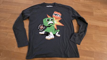 Minecraft Langarmshirt Gr. 164