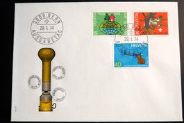 1974 FDC Werbemarken I.