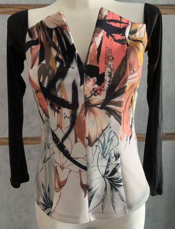 Marciano Guess Oberteil Bluse Shirt Langarm Gr. IT44=DE 38