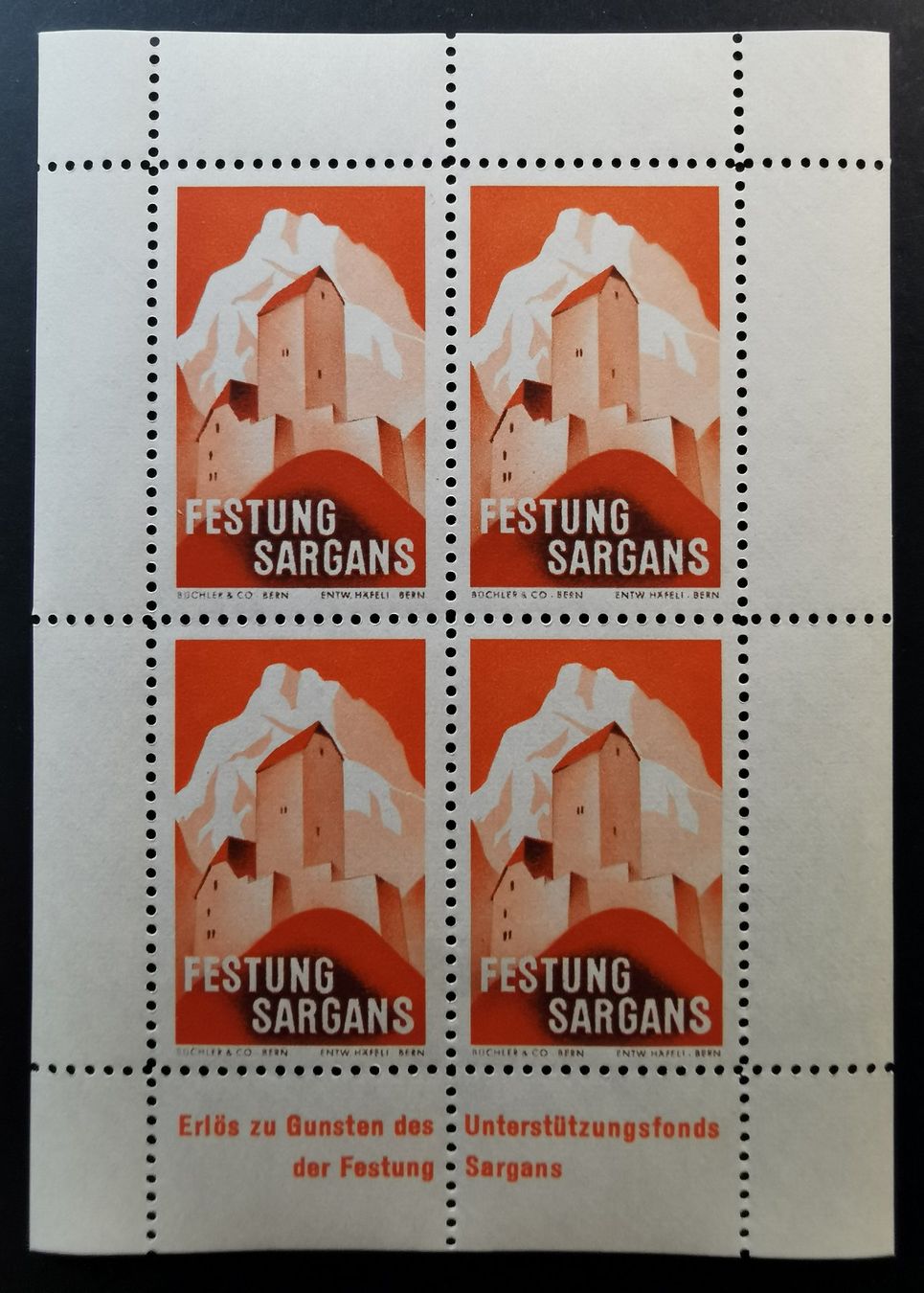 Tutti i francobolli: TR85 Bloc Timbres Suisse Feldpost – Usato da Cousset venduto da Patrick_Collections