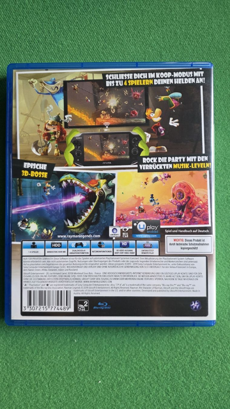 Sony Giochi: Rayman Legends PS4 Spiel – Nuovo (secondo la descrizione) da Glattpark (Opfikon) venduto da annabelle-lee 1