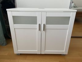 Waschbeckenschrank / Lavaboschrank weiss neu