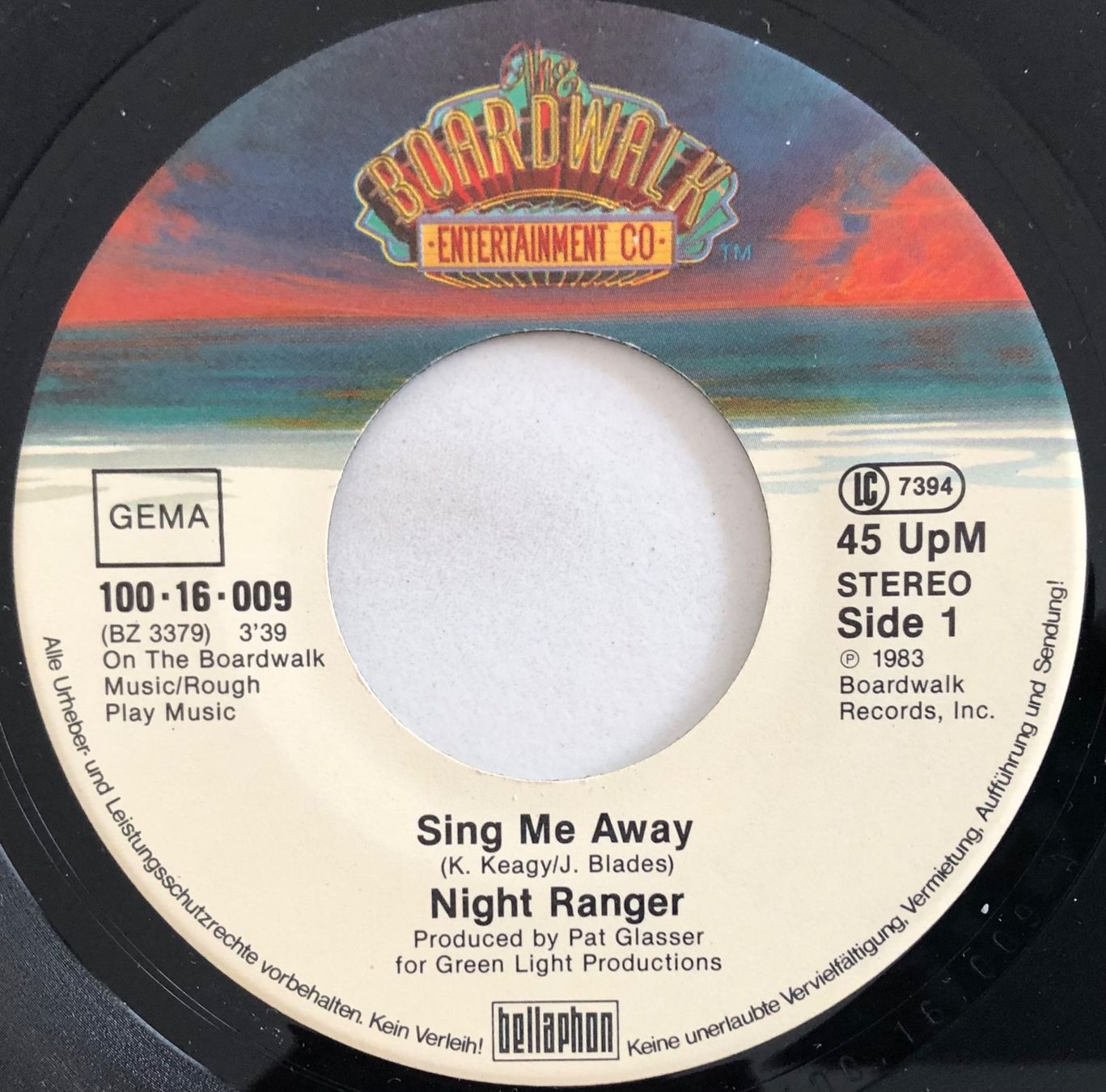 Dischi in vinile: NIGHT RANGER - SING ME AWAY / PLAY ROUGH – Usato da Poliez-Pittet venduto da Newtown-Records 2