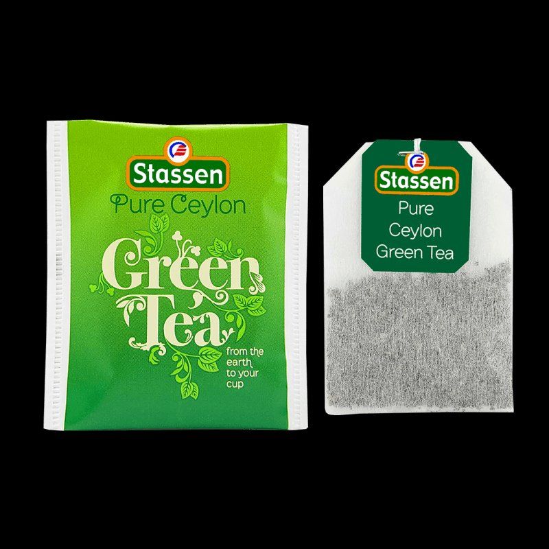 Cibi & Specialità: Stassen - Pure Ceylon Green Tea - Gastro-Teebeutel – Nuovo e nell'imballaggio originale da Gampelen venduto da Geschenkxy 3