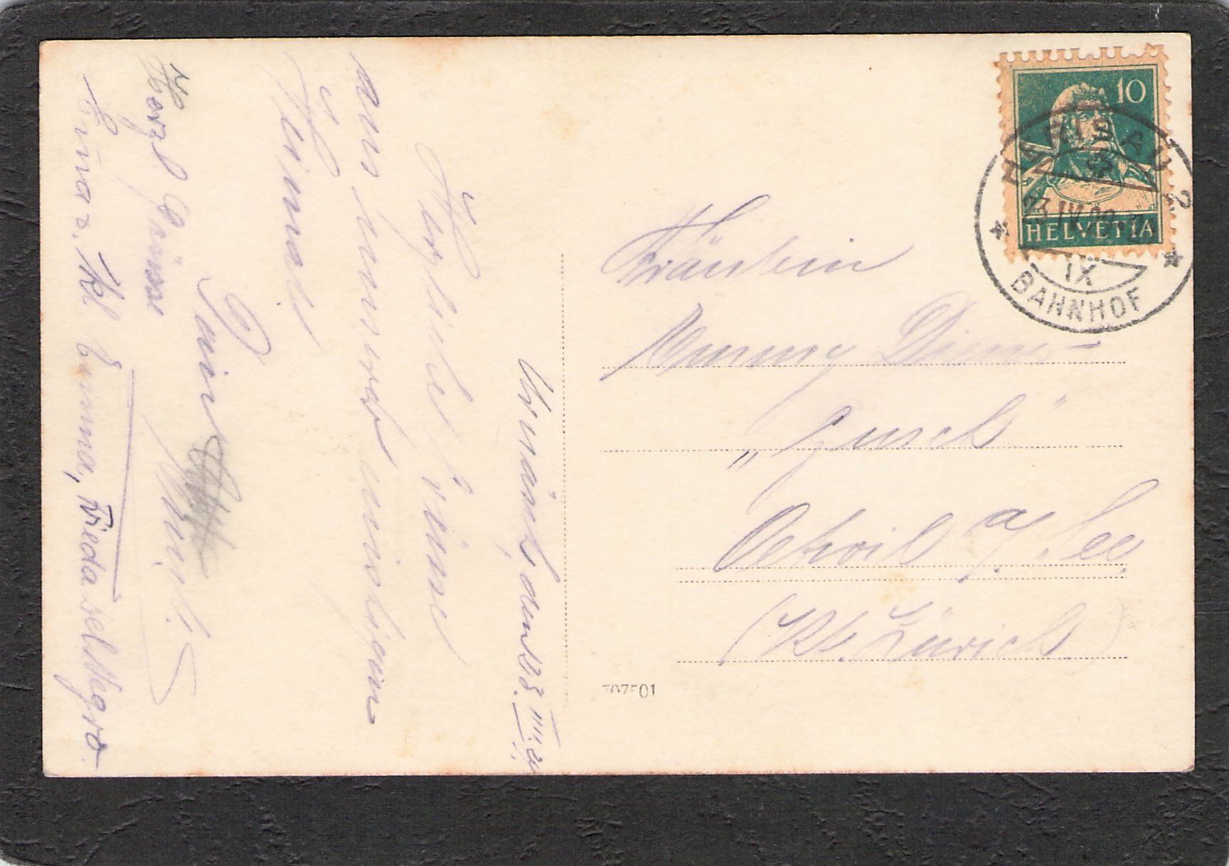 Cartoline postali: #Urnäsch AR , gel. 1929 – Usato da Reichenburg venduto da Pipo-67 1