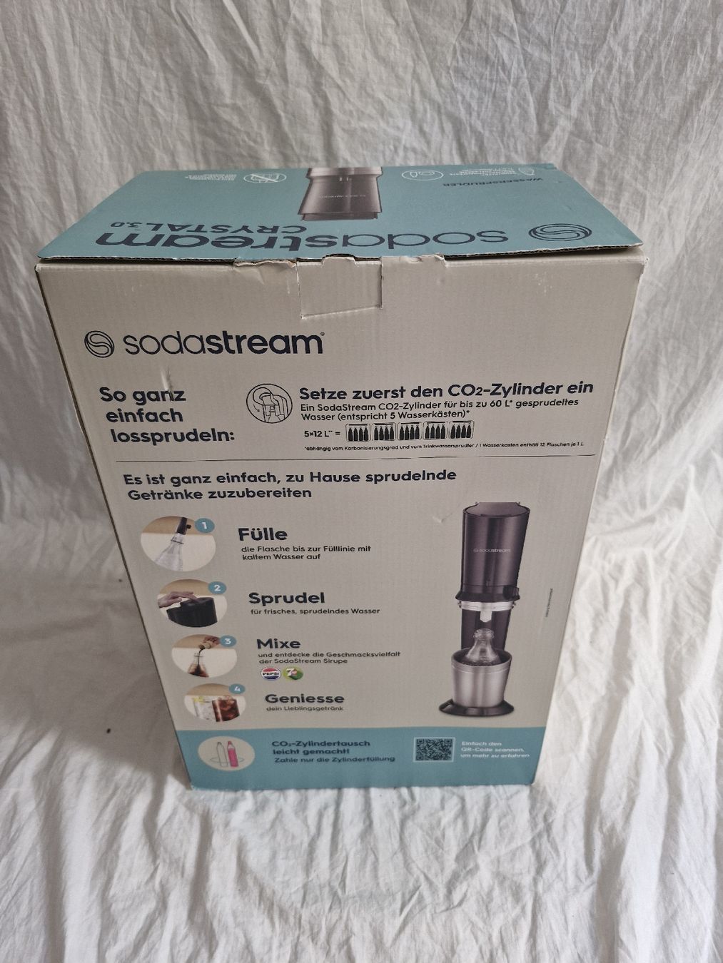 Sodastream Elettrodomestici da cucina: Sodastream Crystal 3.0 – Nuovo e nell'imballaggio originale da Bern venduto da ann_l7tf 2