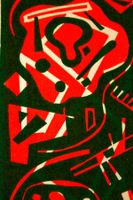 OTTO NEBEL (DE/CH 1892-1973) Formen, Linolschnitt, um 1970
