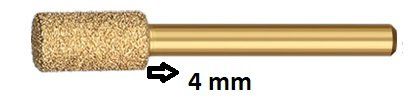 Bottoni: 4Schleifköpfe gold – Nuovo e nell'imballaggio originale da Matt venduto da nail-door 1