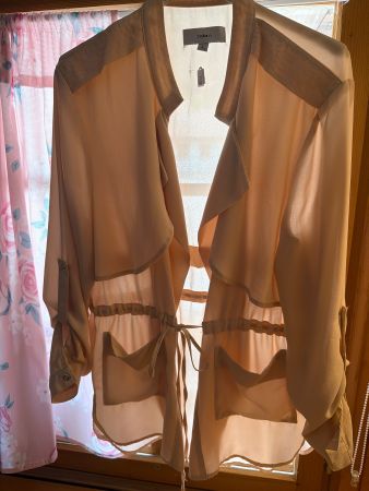 DAMEN BLUSE NEUWERTIG,ALTROSA