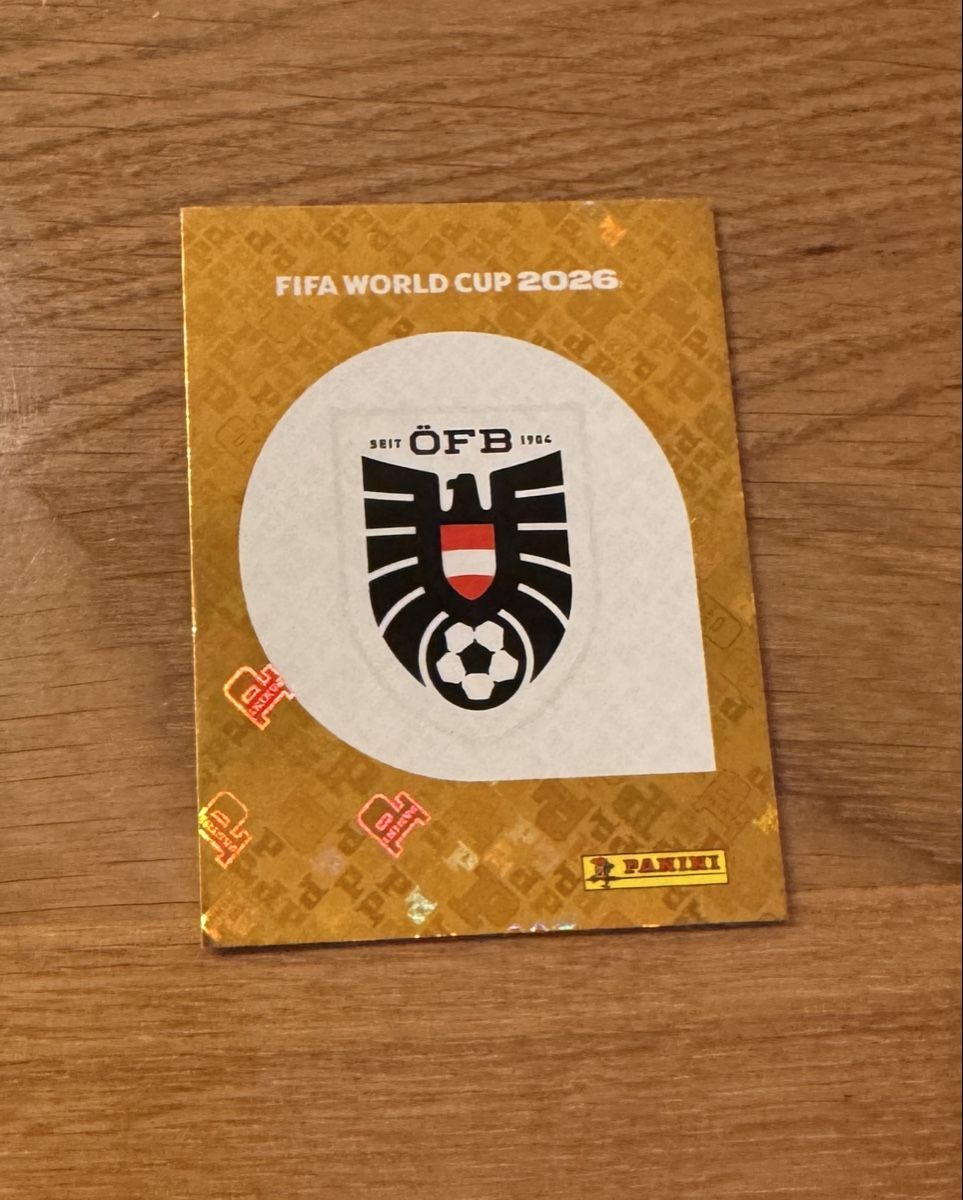 Panini Carte collezionabili: Panini Worldcup 2026 AUT 1 – Nuovo (secondo la descrizione) da Bern venduto da tasemrah