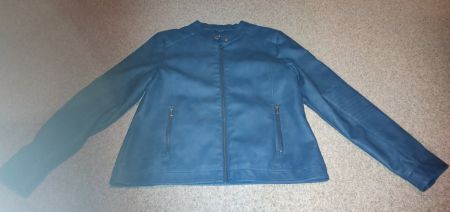 Lederjacke Mulitblu