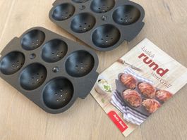Grillblech Rondo von Betty Bossi mit Rezeptbüchlein