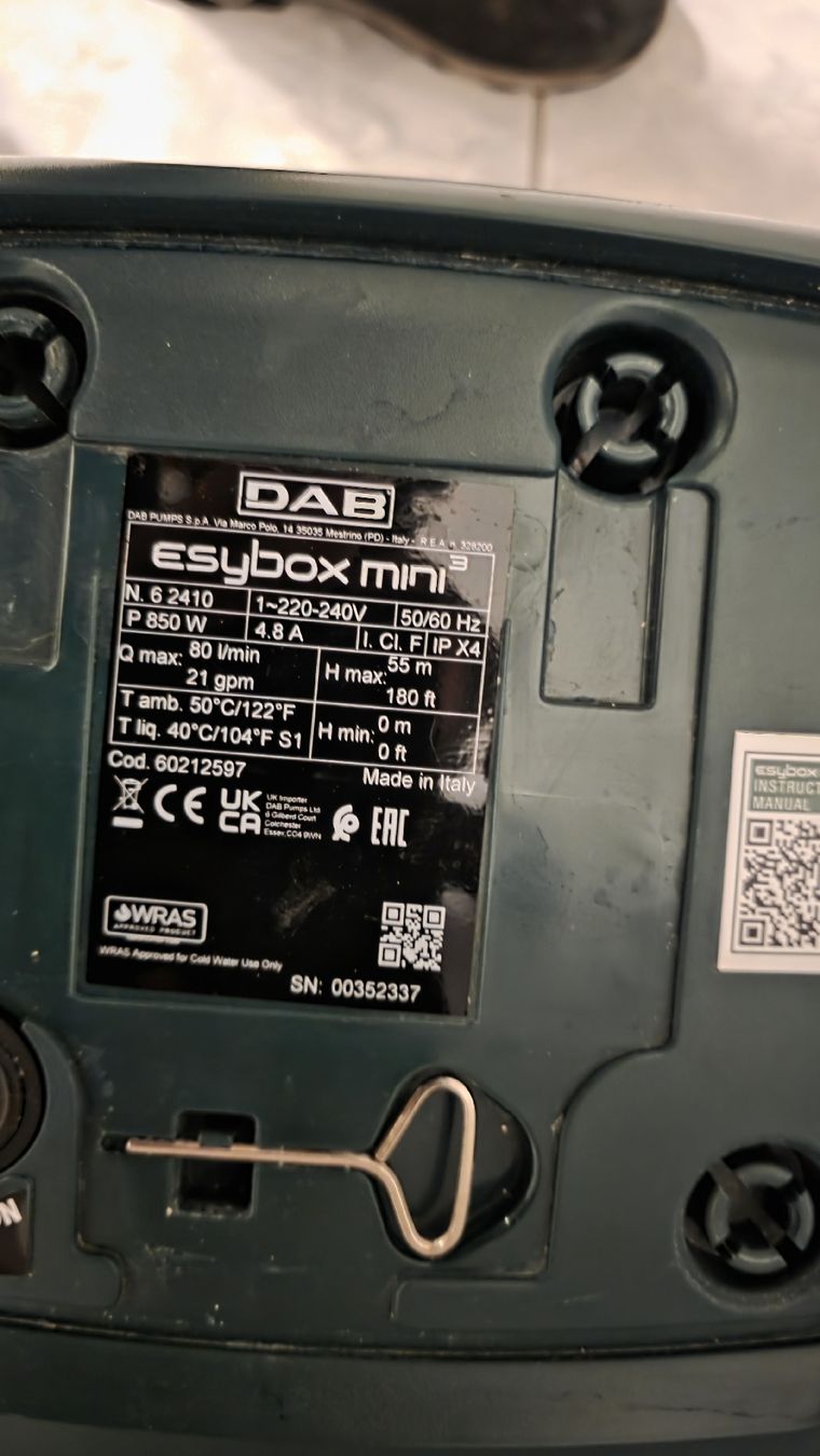 Pompe & Parti di ricambio: Wasserpumpe esybox mini3 – Usato da Schwarzenberg LU venduto da sunjamun 1