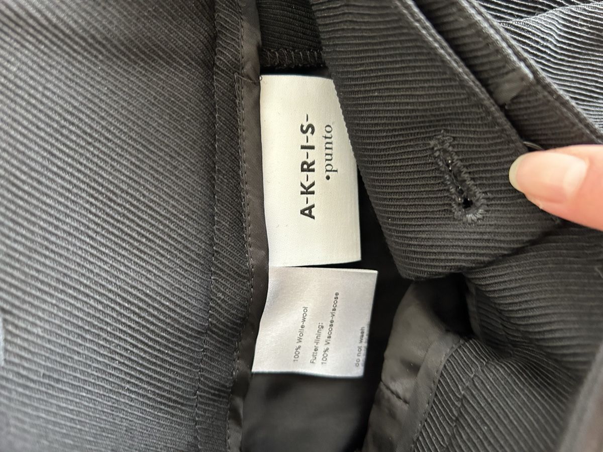 Akris Hosen: Great side striped wool pants Akris Punto – Neu (gemäss Beschreibung) aus Sankt Gallen von DDDAAA 5