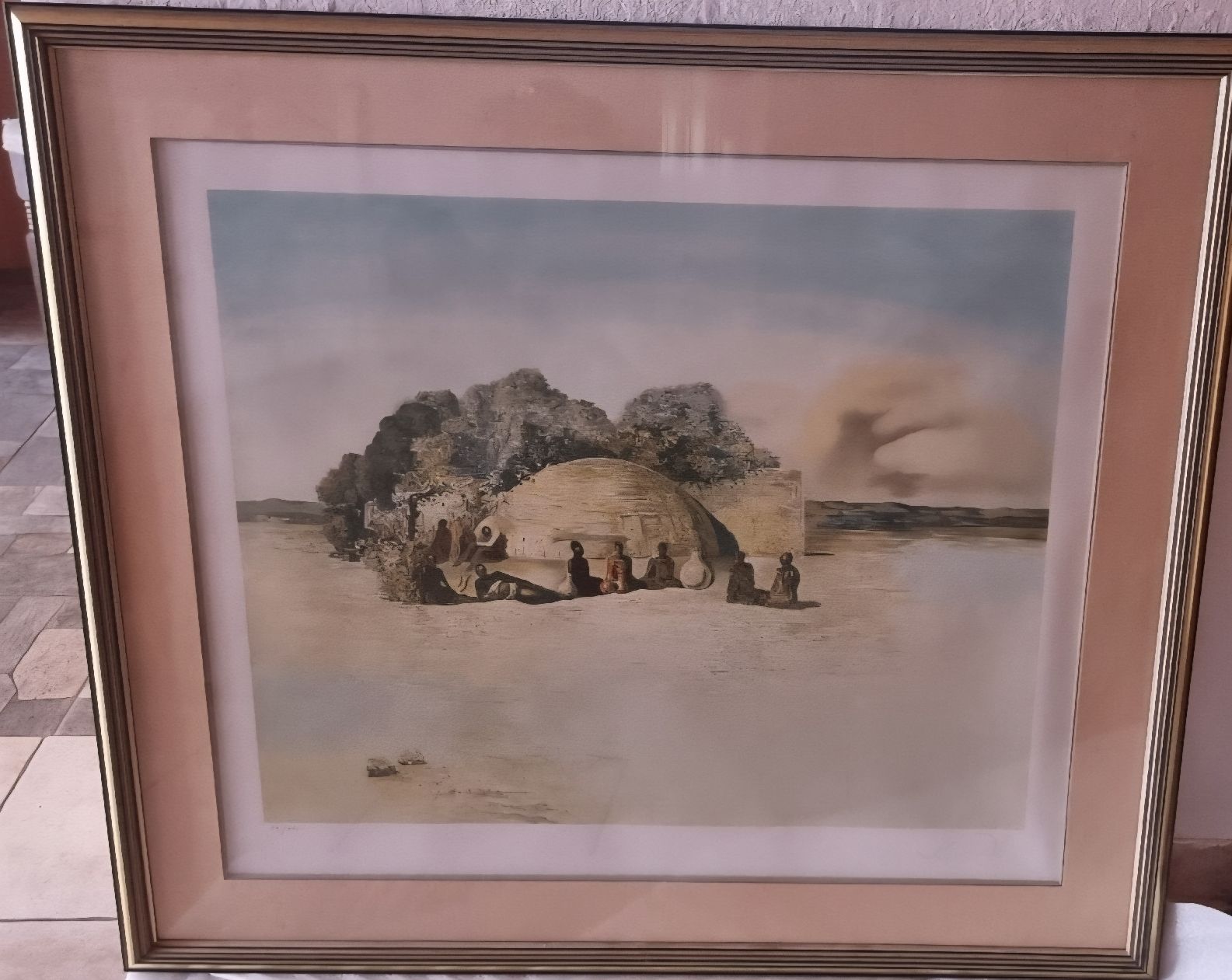Grafica & Litografie: Visage paranoïaque lithographie de Dali – Usato da Vernayaz venduto da Elvipar