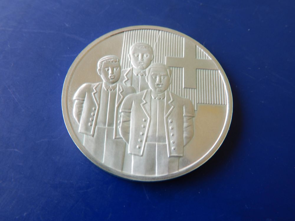 Silber Medaille Rütlischwur 1291-1991 (D'occasion) à Winterthur pour