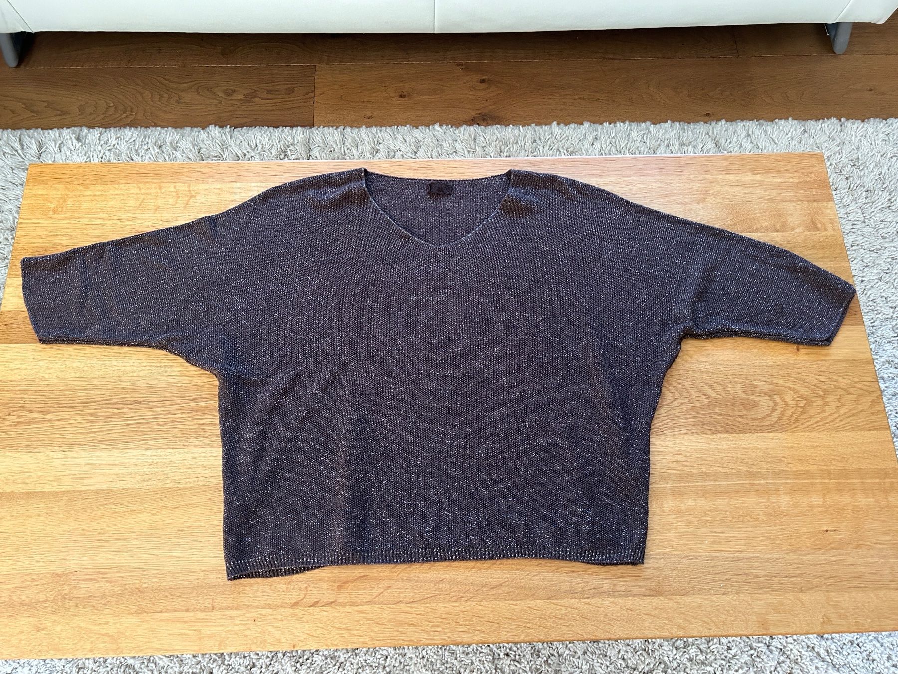 Maglioni & Felpe: Brauner Pullover, NEU, Grösse L – Nuovo (secondo la descrizione) da Le Châble / VS venduto da Ursaban