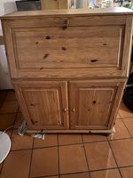 Holz Schrank Kiefer Massiv mit Türen und Schubladen