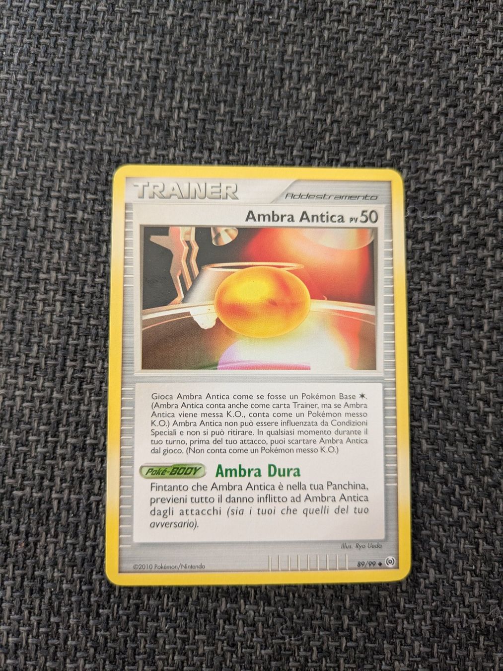 Pokémon Carte collezionabili: OLD AMBER, ARCEUS, AR89, UNC, 2010, GER, GD – Usato da Losone venduto da AlpineLayer