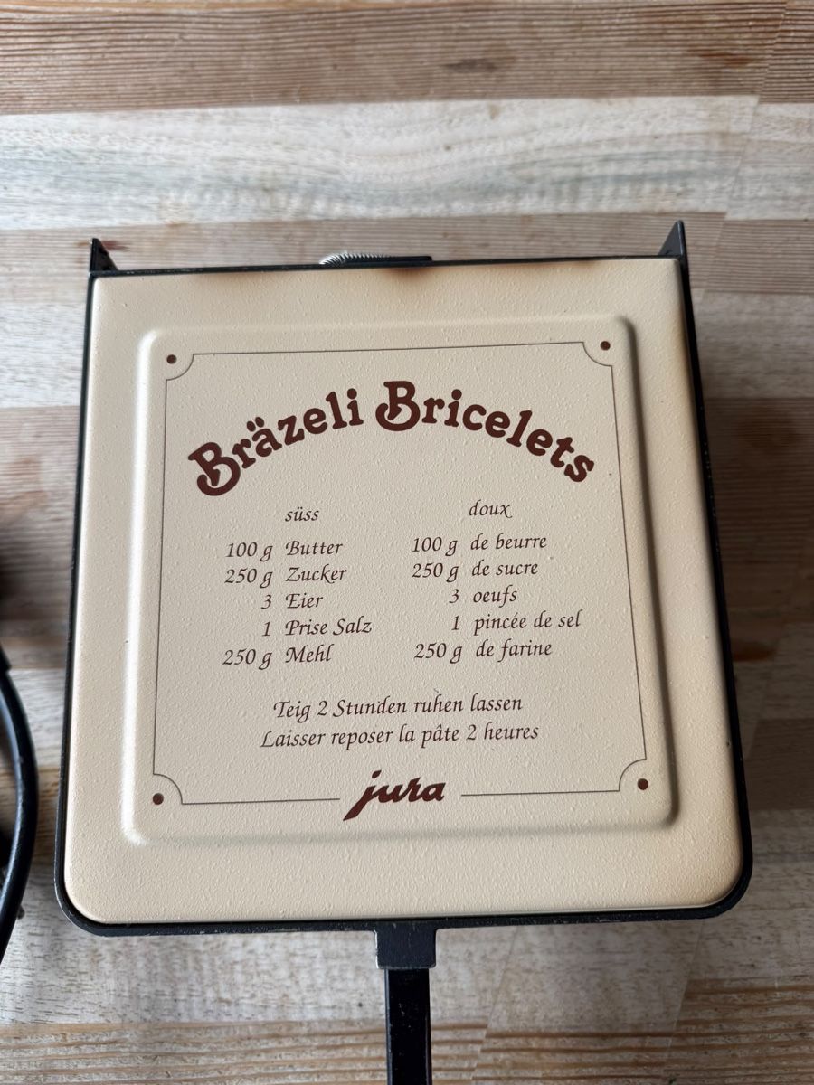 Jura Elettrodomestici da cucina: Jura Brezeleisen – Usato da Steffisburg venduto da FlorianJohner 1