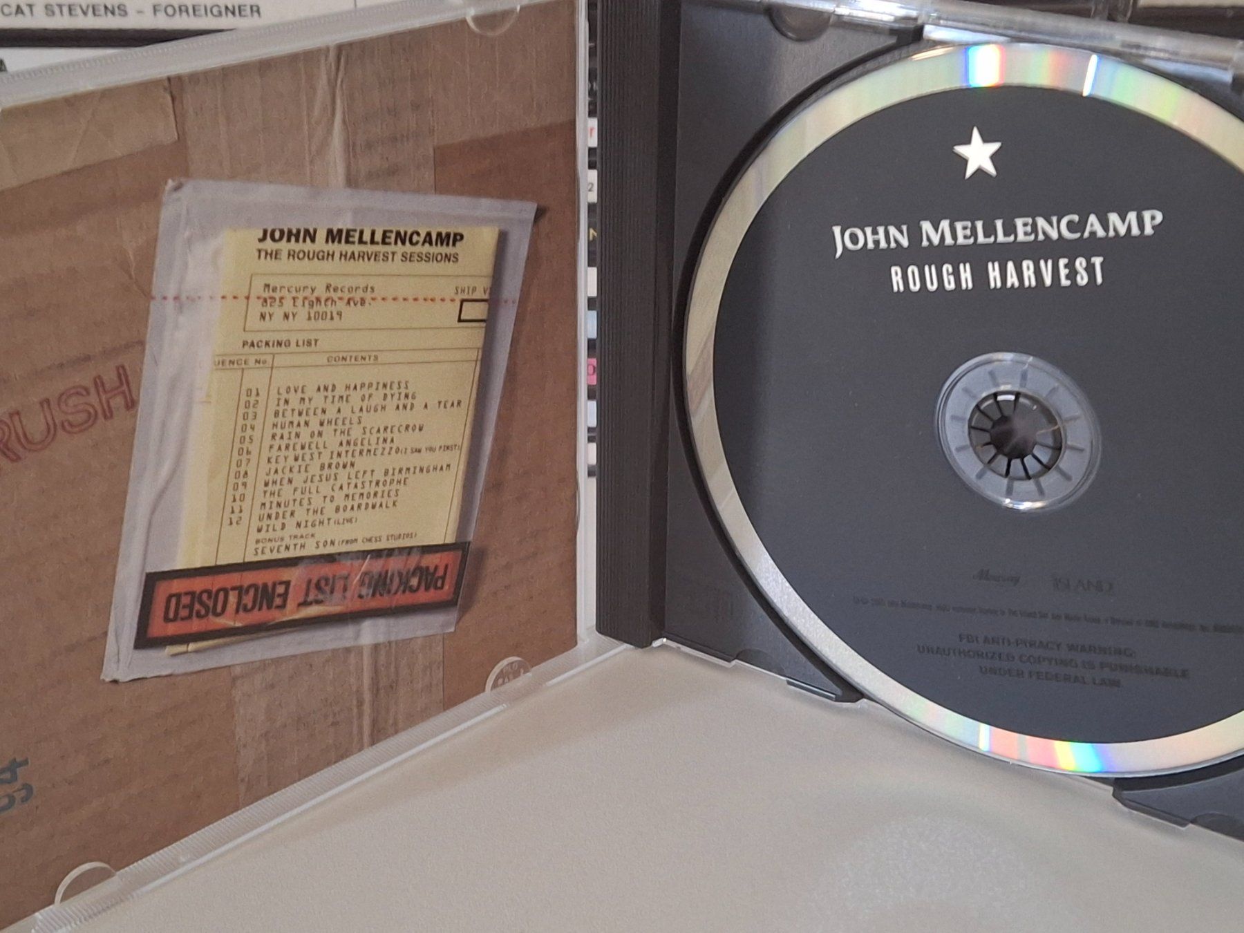 CDs: CD John Mellencamp -  Rough Harvest – Gebraucht aus Aarberg von Jackup1 2