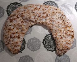 Selbstgemachtes Nackentraubenkernkissen 