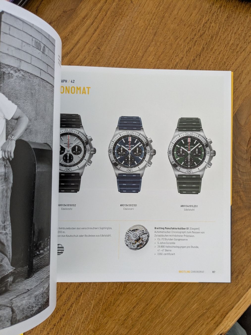 Libri: Breitling Chronolog 2025/26 – Usato da Wohlen AG venduto da merkur0300 2