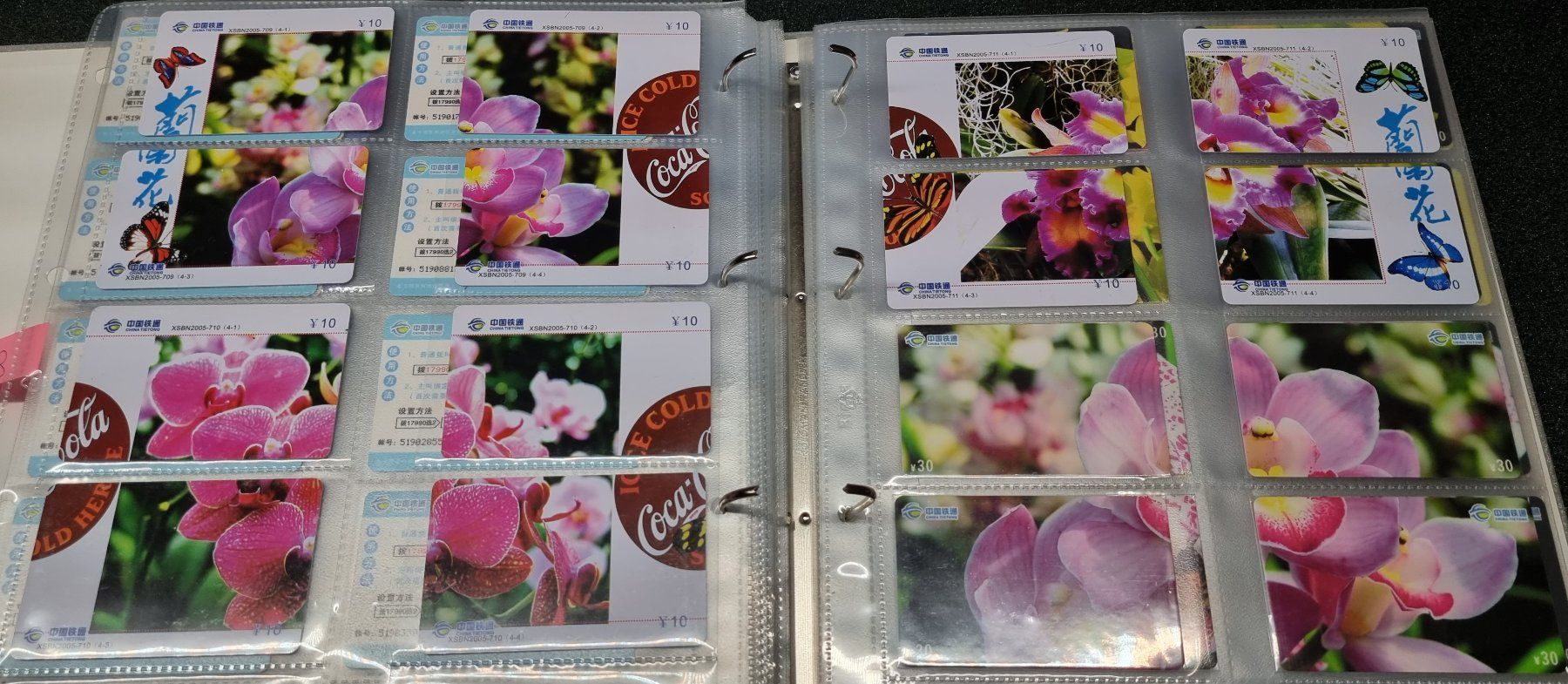 Album: Album 4 silber Telefonkarten Orchideen – Usato da Lostorf venduto da Dalbi 6