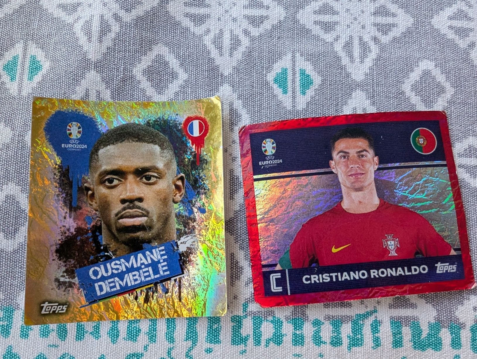 Topps Sammelbilder & Trading cards: Topps 2024 2 Bilder – Gebraucht aus Solothurn von Smfr