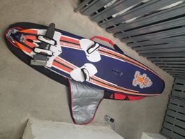 DEFI WIND SET Starboard 93l futura gun 5.0 vector windsurf
