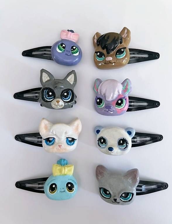 Accessori per capelli: Mollette fatte a mano dei Littlest Pet Shop – Nuovo (secondo la descrizione) da Camignolo venduto da any_yy25