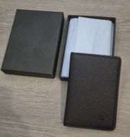 Porte cartes en cuir marron, Patek Philippe