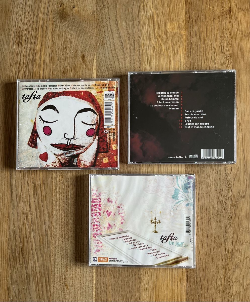 CD: TAFTA CD 3pces – Usato da Posieux venduto da coutset 1