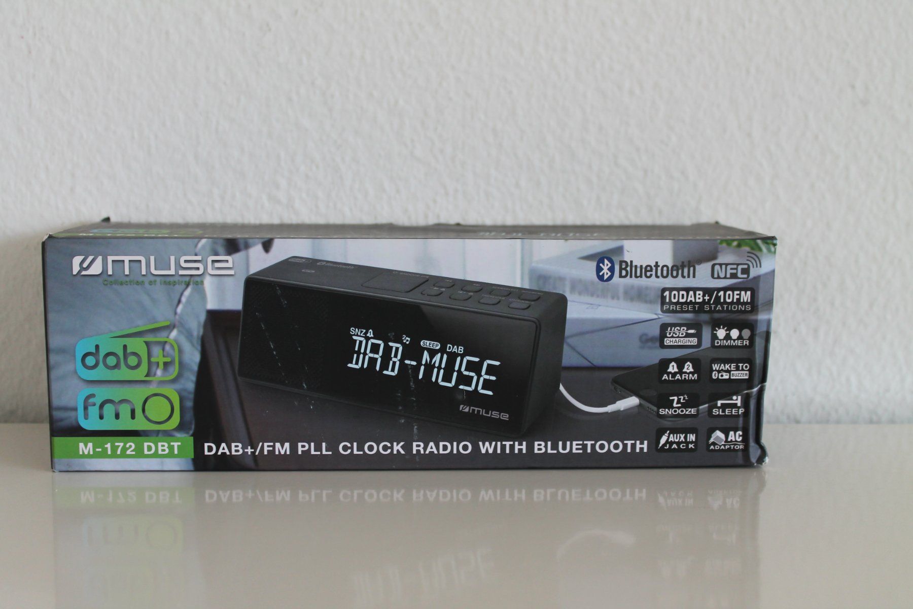 Radios: Muse M-172 DBT DAB/DAB+ Uhrenradio – Neu und originalverpackt aus Basel von David25 1