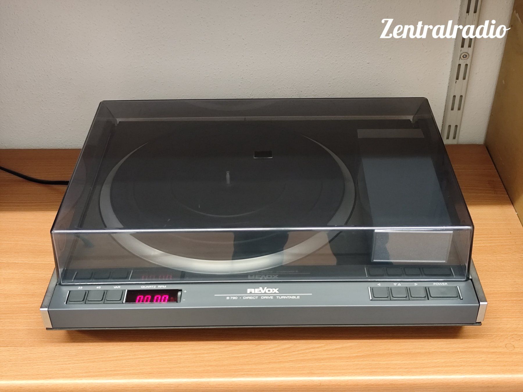 Plattenspieler: Revox B790 Plattenspieler – Gebraucht aus Zürich von Zentralradio