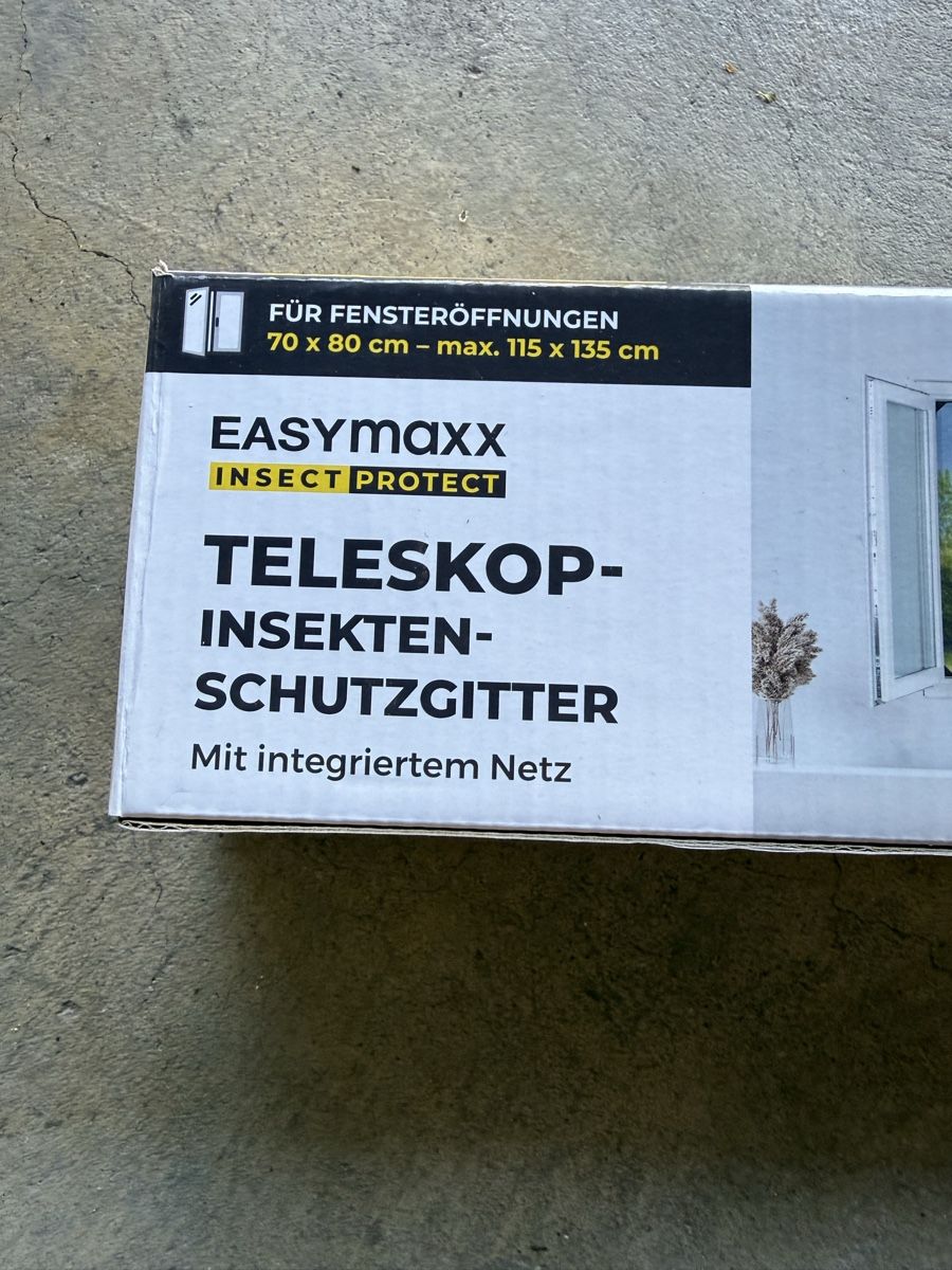 Finestre: EASYmaxx Telescopic Insect Screen Frame 70-80x115-135cm New – Nuovo e nell'imballaggio originale da Oberglatt ZH venduto da ton_6dng 4