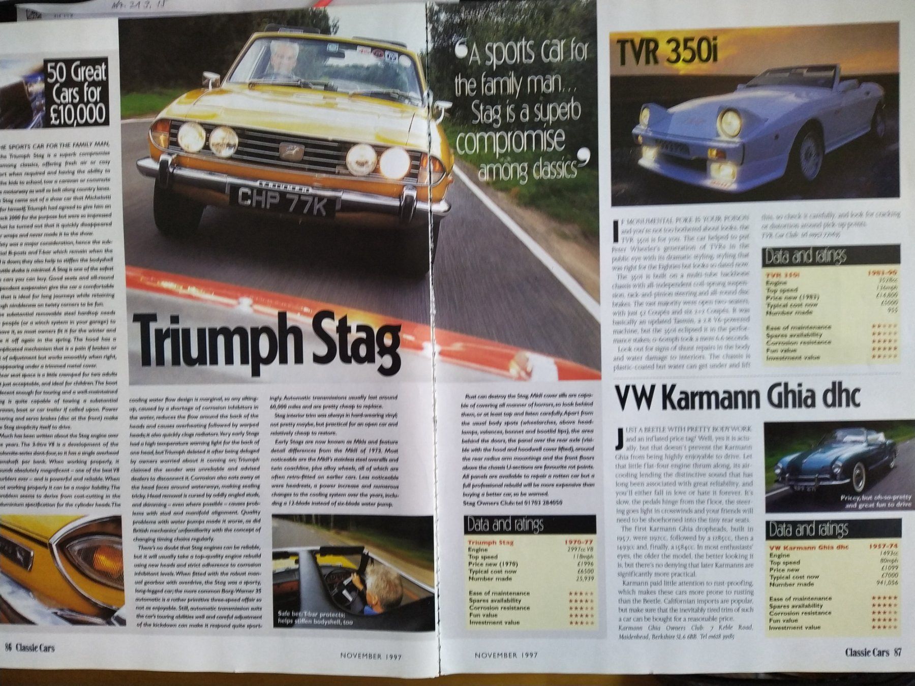 Automobili: Rolls-Royce/Rover P5/P6/Triumph TR4/Stag – Usato da Bern venduto da micky031 2