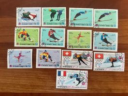Jemen Lot Olymp. Grenoblel 1968  gest.   (5834)