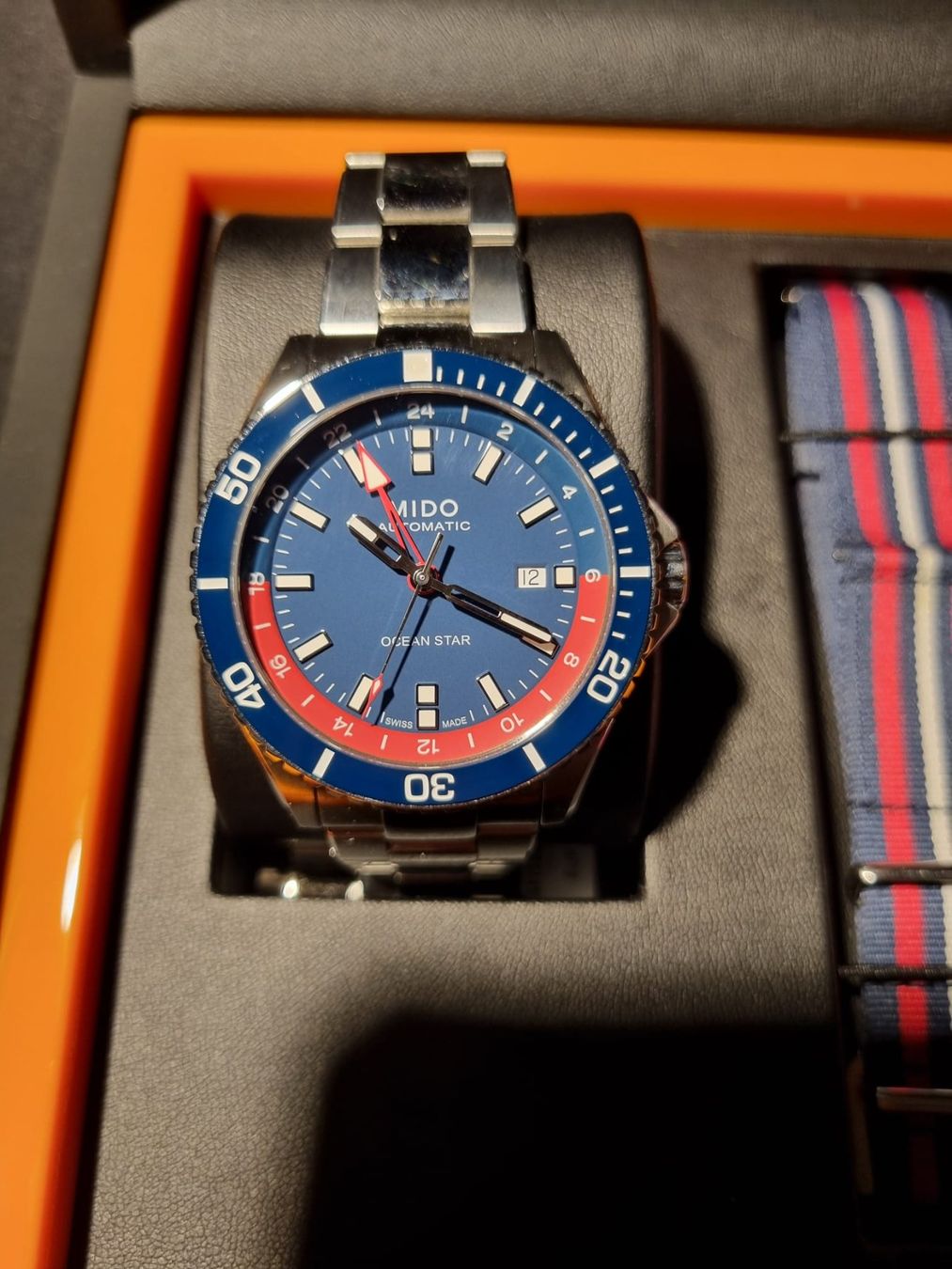 Mido Uhren: Mido Ocean Star GMT Special Edition – Gebraucht aus Wallisellen von vin_rqj8