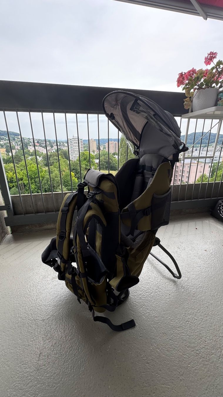 Fillikid Borse & Zaini: fillikid Back carrier Elite green – Usato da Schlieren venduto da and_z8fb 1