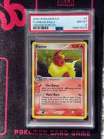 Flareon holo #5 Unseen Forces psa8