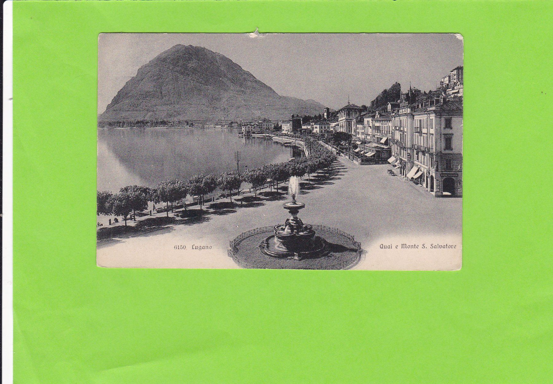 Cartoline postali: Lugano-Quai – Usato da St. Peterzell venduto da neckertal