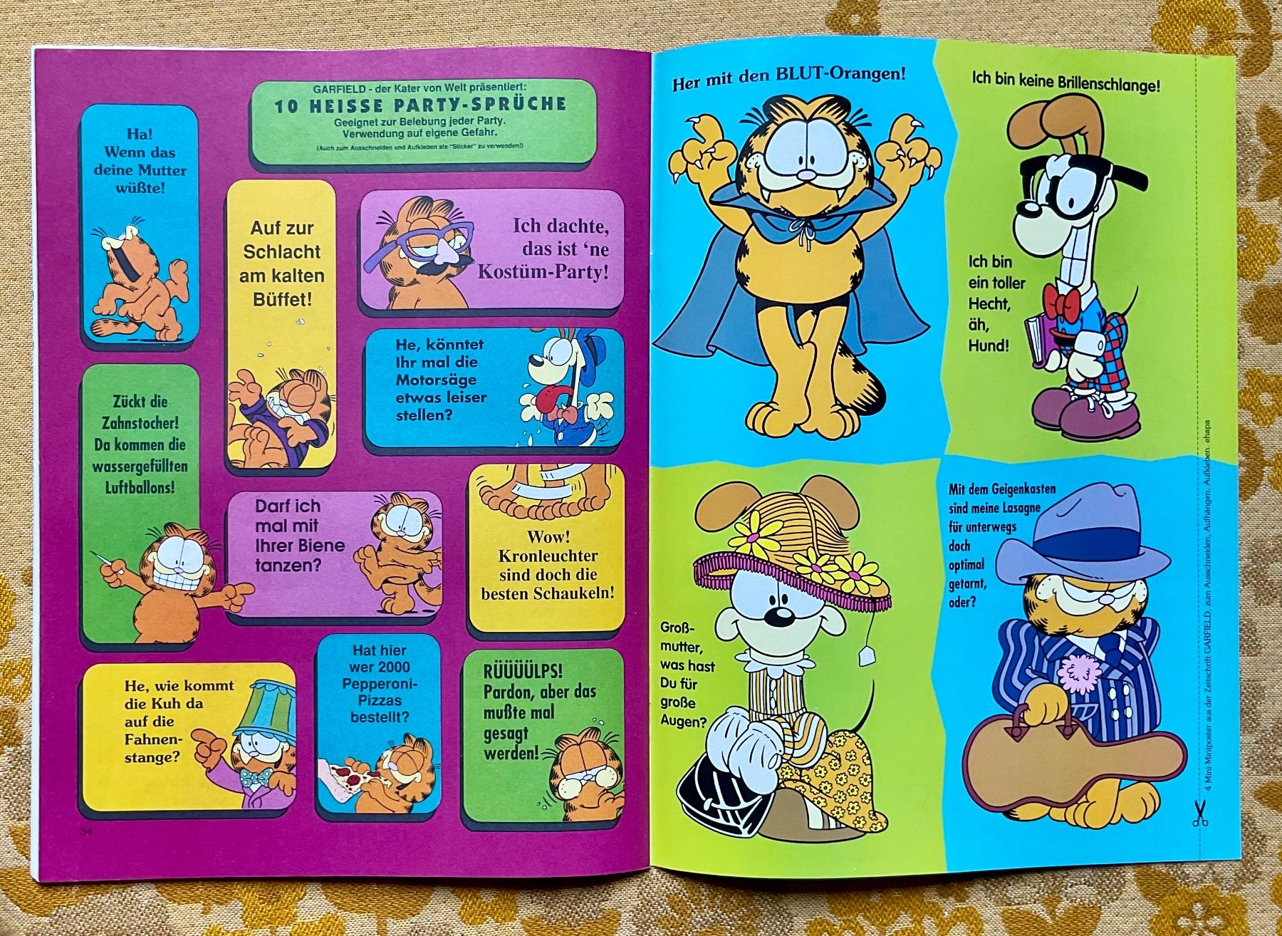 Fumetti: Garfield Heft Nr 10 von 1992 – Usato da Endingen venduto da nathan05 8