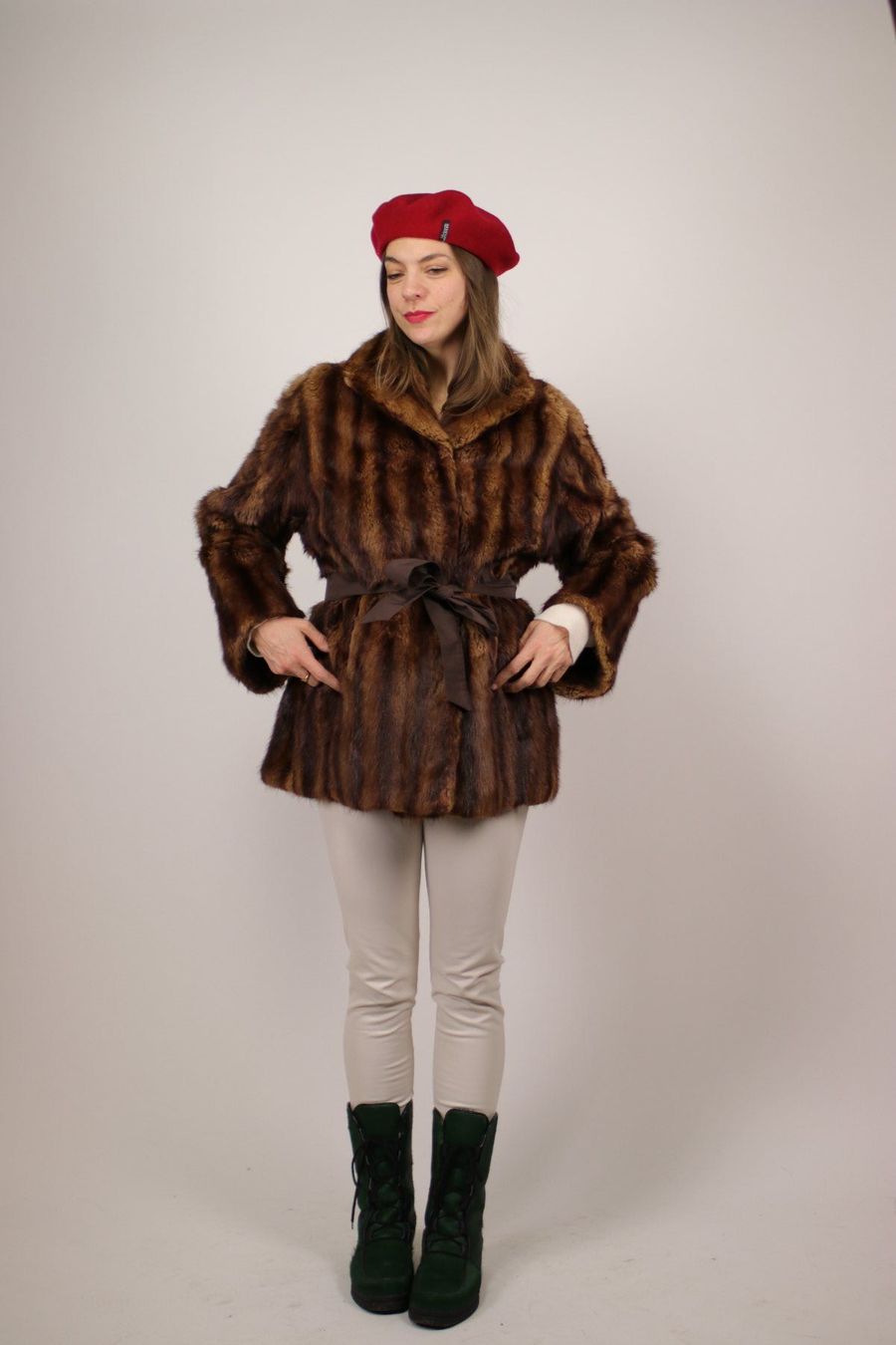 Nerz Mäntel: 1960s Brown Mink Fur Coat - Size S – Gebraucht aus Hombrechtikon von BAZ-Vintage 2
