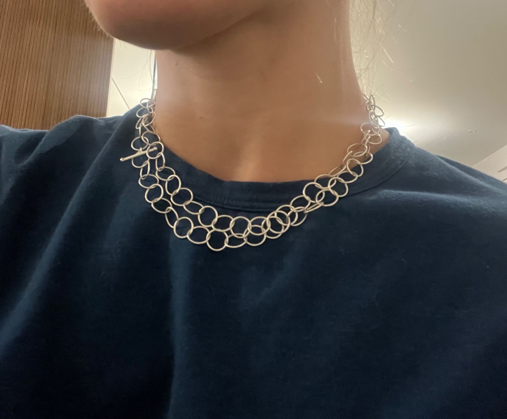 Ketten: Nordic designer Silver necklace/bracelet – Neu und originalverpackt aus Corsier GE von Karol_save_planet 1