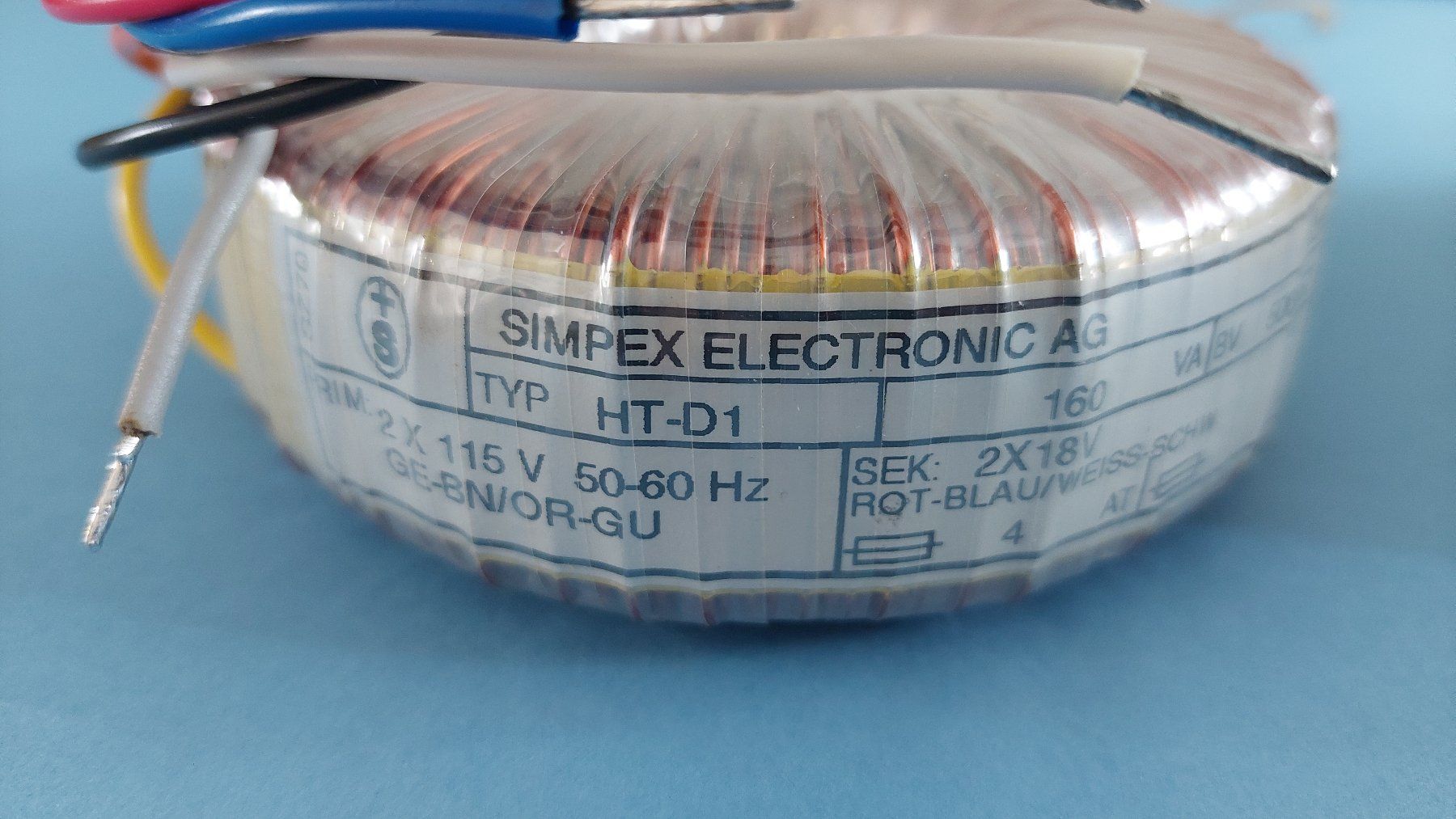 Composants électroniques: Ringkerntrafo Simpex Electronic HT-D1 160 VA – Neuf avec emballage d'origine à Bülach par blksize 2