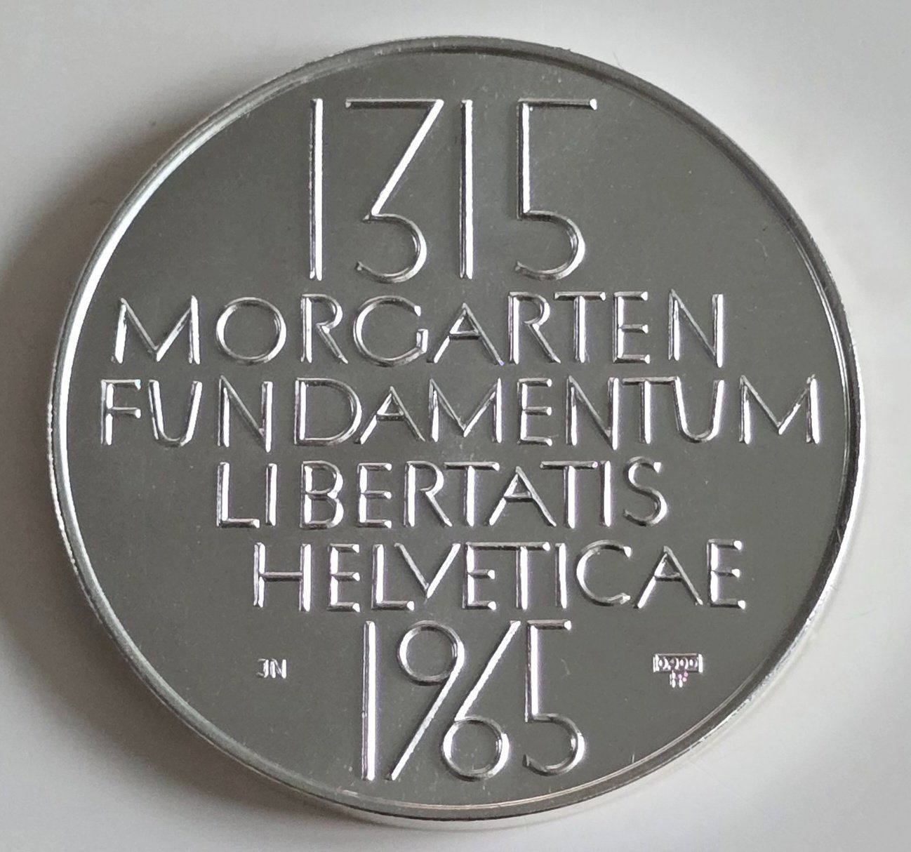 Medaillie Morgarten 1315-1965, Silber 900er 15 Gramm (Gebraucht) in ...