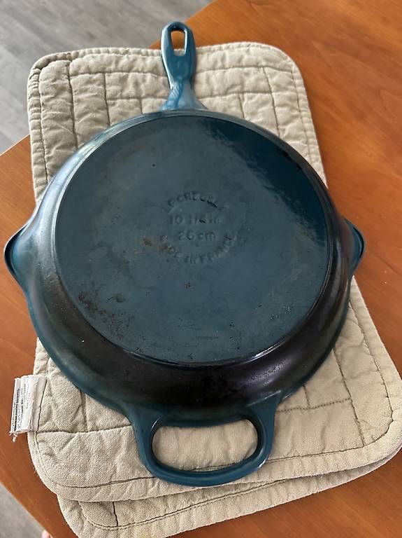 Le Creuset Pfannen: Le Creuset Grillpfanne 26cm – Gebraucht aus Ins von Ezzily 1