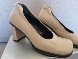 Elegante Beige Lederschuhe, Grösse 35 - top Sale!