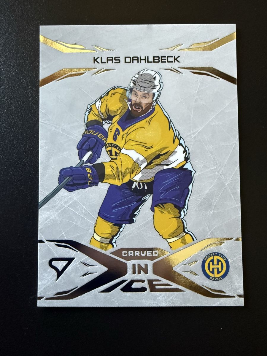 Sportzoo Cartes à collectionner: Klas Dahlbeck - Graved in Ice – Neuf avec emballage d'origine à Réchy par Leeroy1998